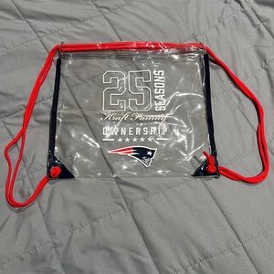 Clear game day bag